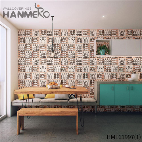 HANMERO Imaginative PVC Landscape 0.53*10M company wallpaper House Bronzing Pastoral