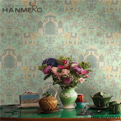 HANMERO Bronzing Pastoral House 0.53*10M wallpaper in room walls Landscape Imaginative PVC
