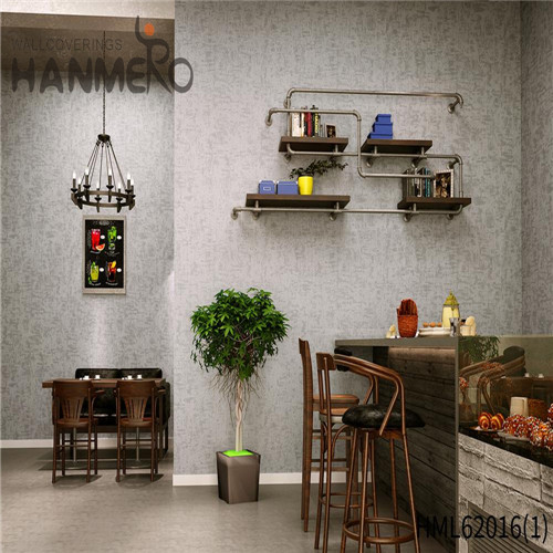 HANMERO Landscape Bronzing Imaginative PVC Pastoral House 0.53*10M cheap living room wallpaper