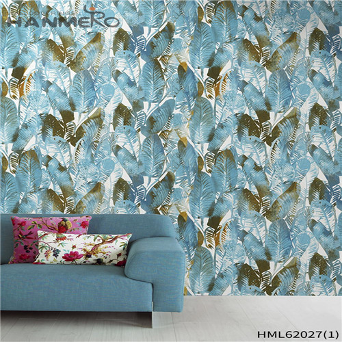 HANMERO wallpaper wall design Imaginative Landscape Bronzing Pastoral House 0.53*10M PVC