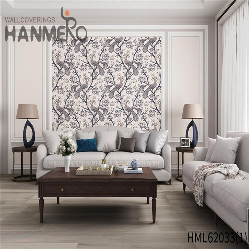 HANMERO PVC New Design Letters Deep Embossed Classic Church 0.53*10M designer wallpaper