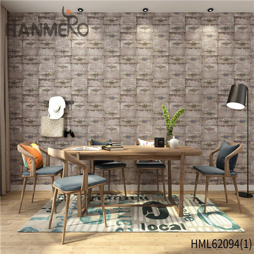 HANMERO online wallpaper designer New Design Letters Deep Embossed Classic Church 0.53*10M PVC