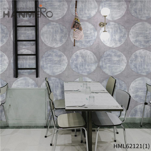 HANMERO PVC 0.53*10M Flowers Flocking European Household Awesome wallpaper collection