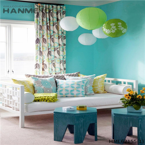 HANMERO Awesome PVC Household 0.53*10M wallpaper house and home Flowers Flocking European
