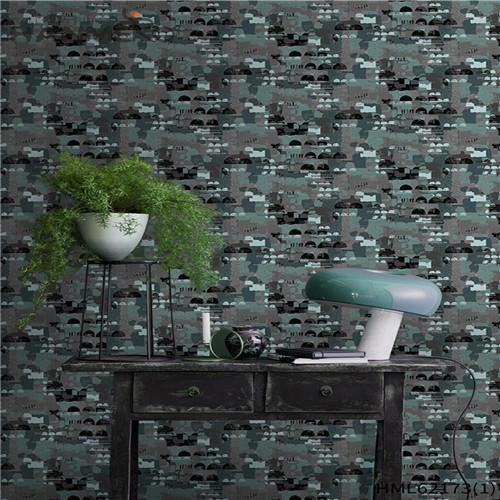 HANMERO best wallpaper for living room Awesome Flowers Flocking European Household 0.53*10M PVC