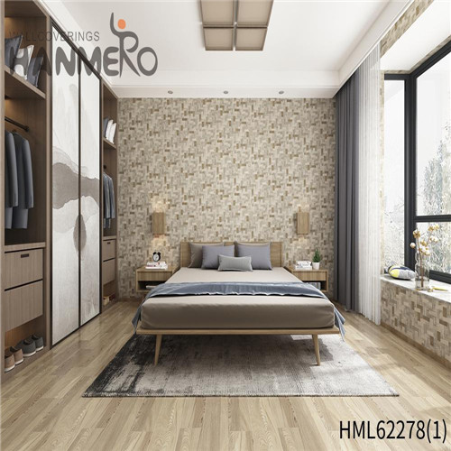 HANMERO 0.53*10M Cozy Geometric Deep Embossed European Cinemas PVC wallpaper bedroom