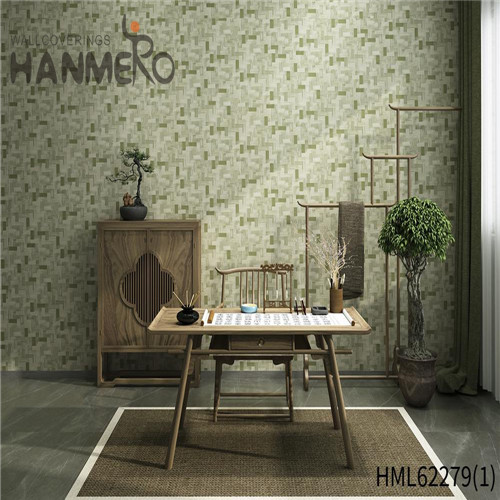 HANMERO PVC 0.53*10M Geometric Deep Embossed European Cinemas Cozy wallpaper for house