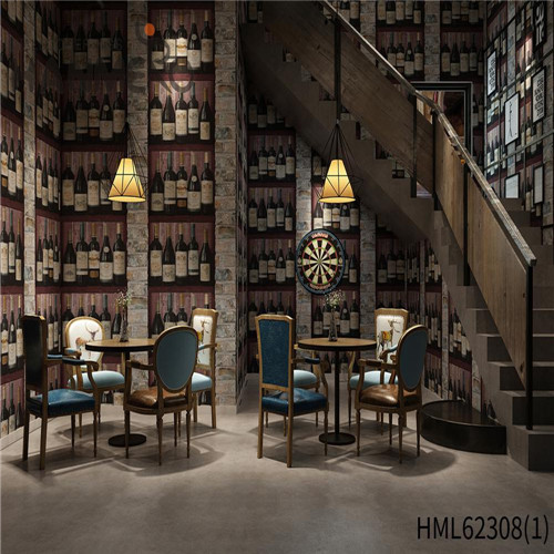 HANMERO Cozy PVC Cinemas 0.53*10M home wallpaper decor Geometric Deep Embossed European