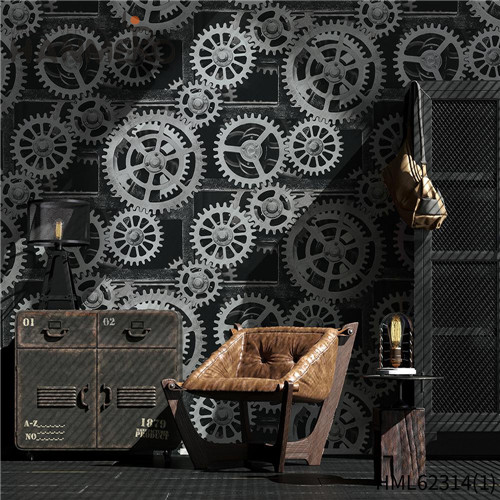 HANMERO Cozy PVC Geometric European Cinemas 0.53*10M modern house wallpaper Deep Embossed