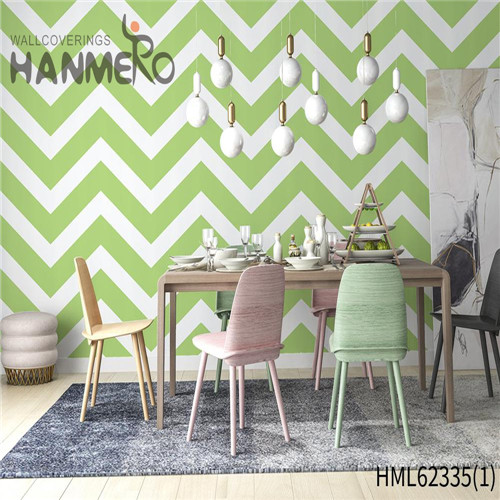 HANMERO wallpaper for home wall price Cozy Geometric Deep Embossed European Cinemas 0.53*10M PVC