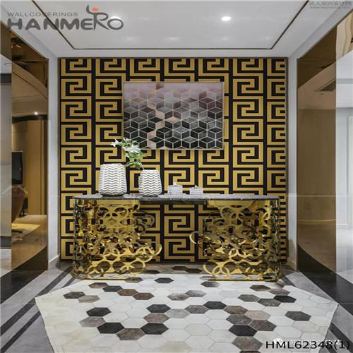 HANMERO wallpaper in living room Cozy Geometric Deep Embossed European Cinemas 0.53*10M PVC