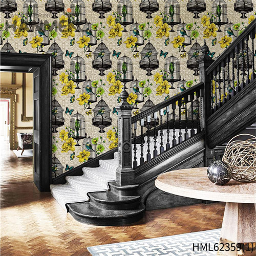 HANMERO wallpaper images Hot Sex Flowers Flocking Classic Sofa background 0.53*10M Non-woven