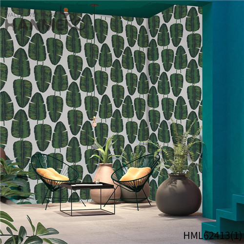 HANMERO wallpaper interior decorating Hot Sex Flowers Flocking Classic Sofa background 0.53*10M Non-woven