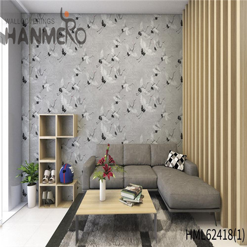 HANMERO where to buy modern wallpaper Hot Sex Flowers Flocking Classic Sofa background 0.53*10M Non-woven