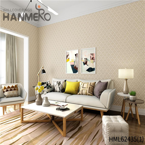 HANMERO PVC buy wallpaper online Leather Flocking Pastoral Church 0.53*10M Top Grade