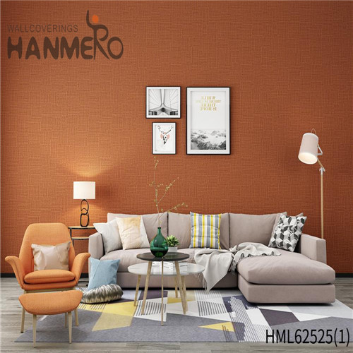 HANMERO Top Grade PVC Leather Pastoral Church 0.53*10M online wallpaper for walls Flocking