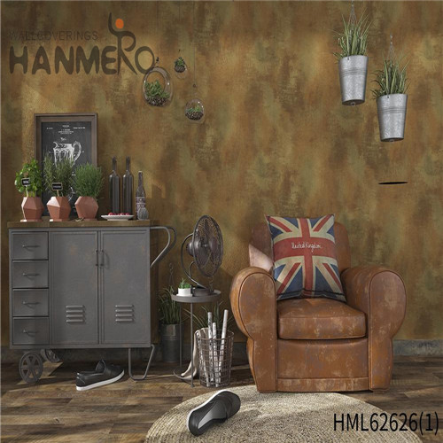HANMERO PVC photo wallpaper Leather Technology Classic TV Background 0.53*10M Cheap