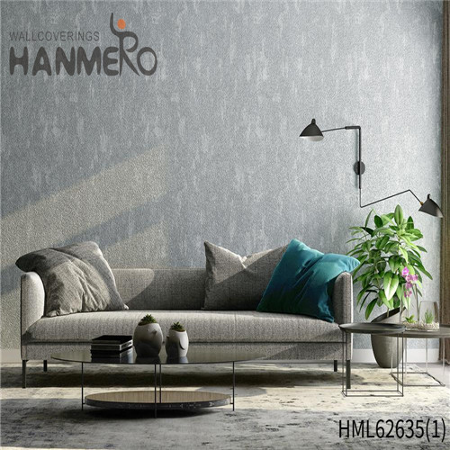 HANMERO PVC Cheap 0.53*10M Technology Classic TV Background Leather wallpaper for house