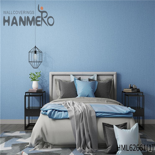 HANMERO Cheap PVC Leather 0.53*10M design wallpaper for walls TV Background Technology Classic