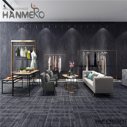 HANMERO Cheap PVC TV Background 0.53*10M wallpaper decoration for bedroom Leather Technology Classic