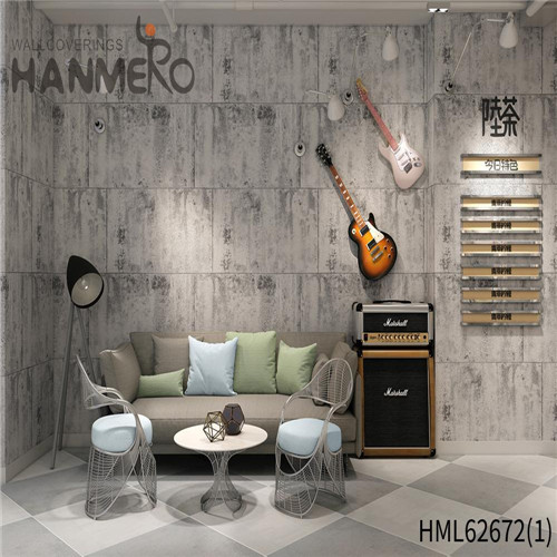 HANMERO Cheap PVC Leather Classic TV Background 0.53*10M wallpaper vendors Technology