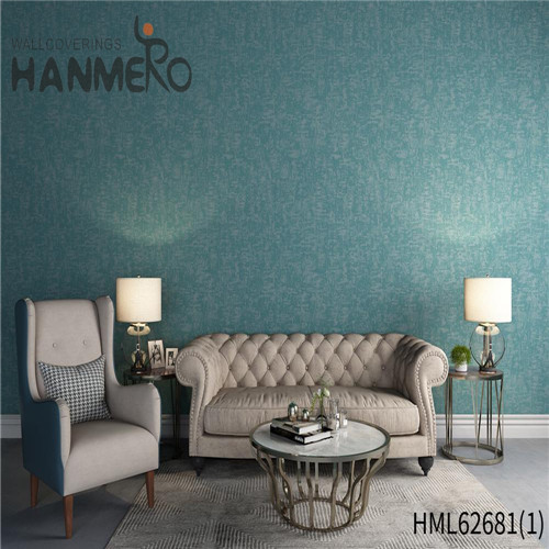 HANMERO at home wallpaper Cheap Leather Technology Classic TV Background 0.53*10M PVC