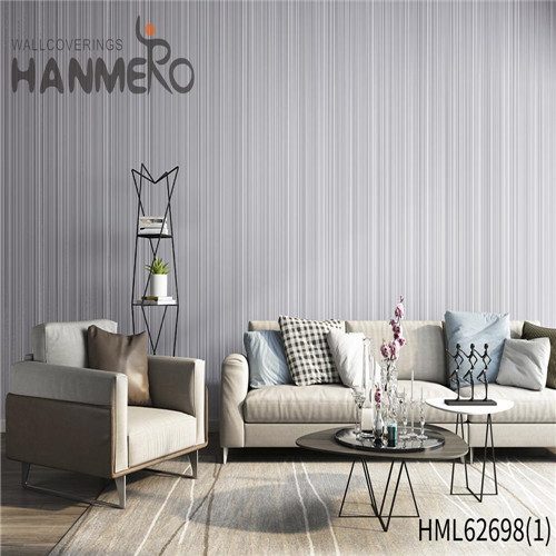 HANMERO decoration wallpaper house Cheap Leather Technology Classic TV Background 0.53*10M PVC