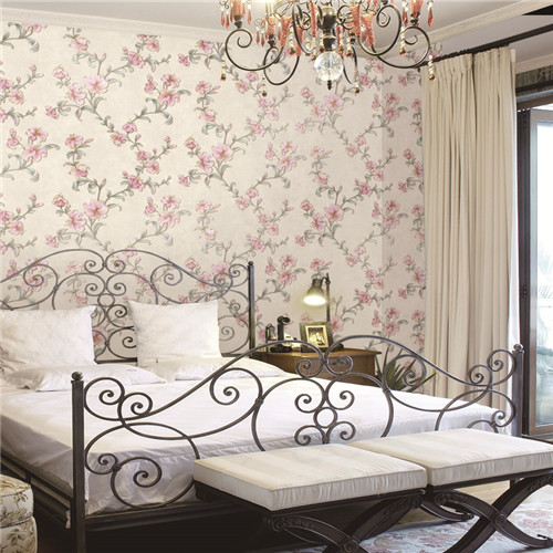 HANMERO European Seamless Flowers Deep Embossed PVC Kids Room 0.53*10M wallpaper home interior
