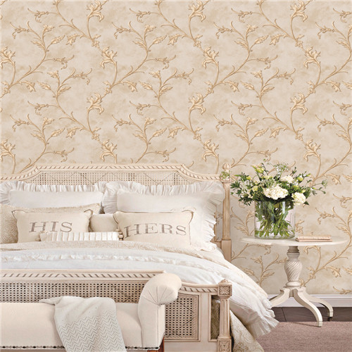 HANMERO wallpaper for house Unique Flowers Deep Embossed Classic Hallways 0.53*10M PVC