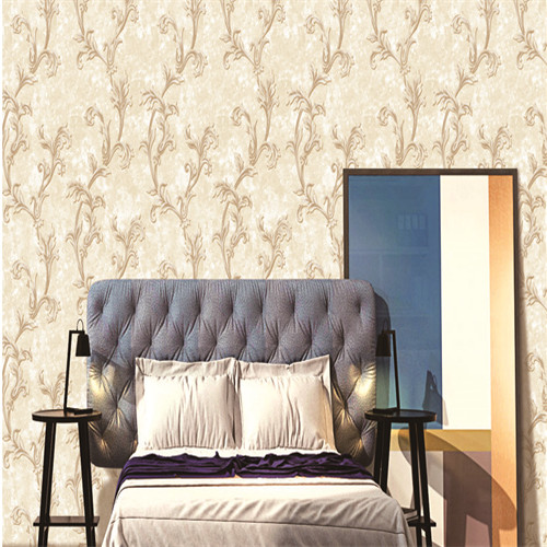 HANMERO PVC Unique 0.53*10M Deep Embossed Classic Hallways Flowers amazing wallpapers for bedrooms