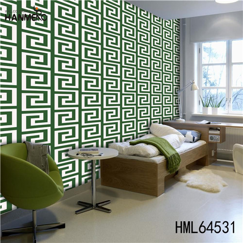 HANMERO PVC 3D Leather decorative wallpaper European House 0.53M Deep Embossed