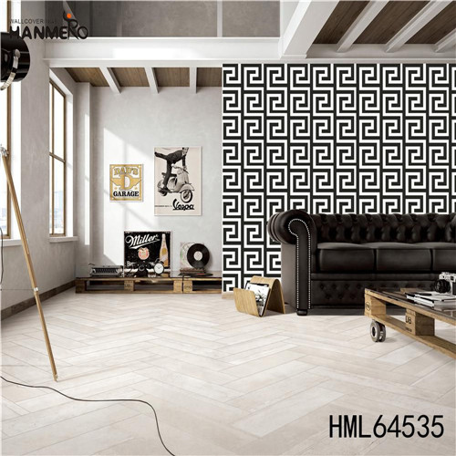 HANMERO PVC 3D Leather Deep Embossed European House bedroom wallpaper ideas 0.53M