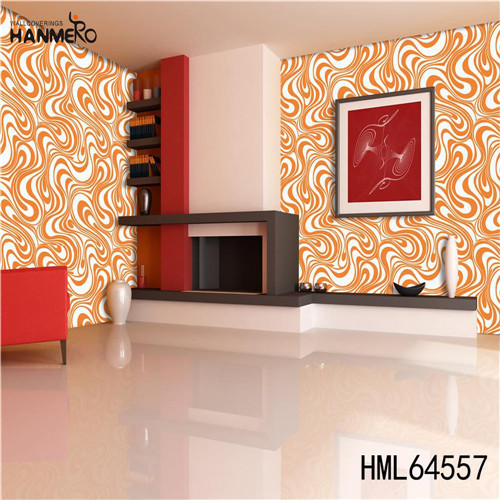 HANMERO 3D PVC Leather Deep Embossed European House 0.53M wallpaper designs for home interiors