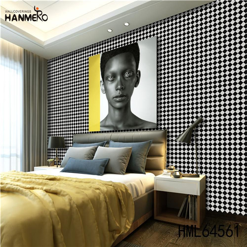HANMERO 3D PVC Leather 0.53M room decoration wallpaper House Deep Embossed European