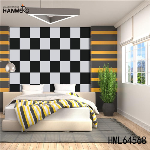 HANMERO 3D PVC Leather Deep Embossed House 0.53M design of wallpaper European