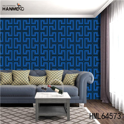 HANMERO Deep Embossed European House 0.53M wallpaper for less Leather 3D PVC