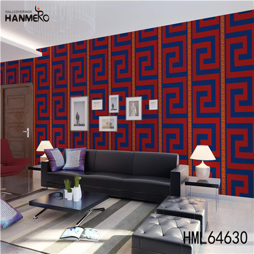 HANMERO PVC SGS.CE Certificate Geometric nature wallpaper European Photo studio 0.53M Technology