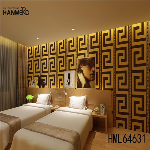 HANMERO PVC SGS.CE Certificate Geometric Technology wallpaper samples Photo studio 0.53M European