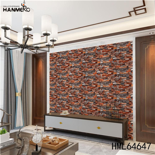 HANMERO PVC SGS.CE Certificate European Technology Geometric Photo studio 0.53M wallpaper cheap