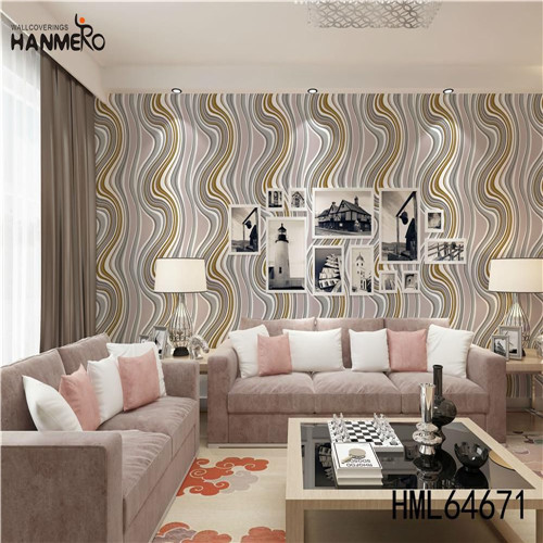 HANMERO SGS.CE Certificate Technology European Photo studio 0.53M home wallpaper collection Geometric PVC