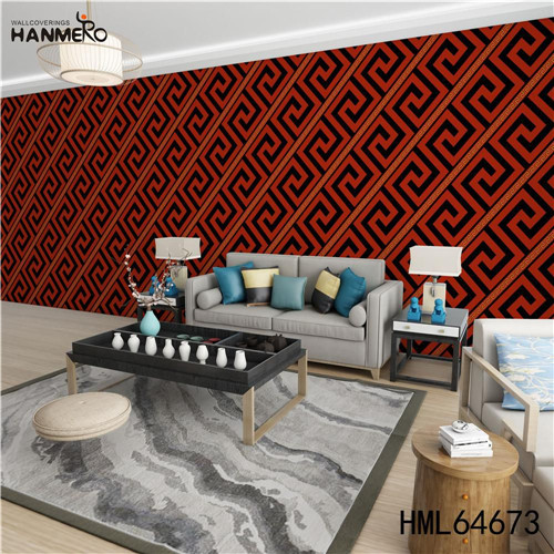 HANMERO Geometric Technology SGS.CE Certificate PVC European Photo studio 0.53M wallpaper in room walls