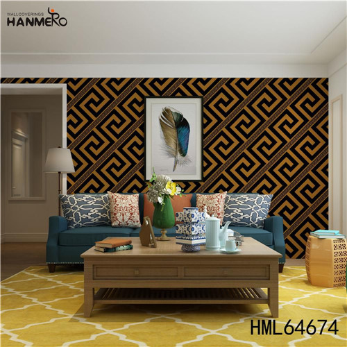 HANMERO SGS.CE Certificate Geometric PVC Technology European Photo studio 0.53M local wallpaper shops