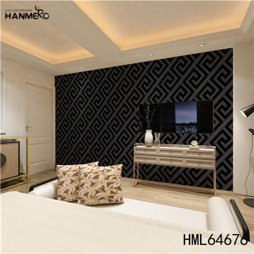 HANMERO wallpaper for house price SGS.CE Certificate Geometric Technology European Photo studio 0.53M PVC