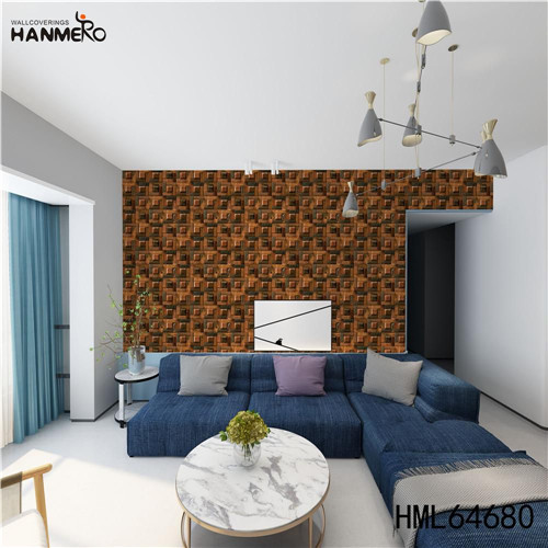 HANMERO house decoration wallpaper SGS.CE Certificate Geometric Technology European Photo studio 0.53M PVC
