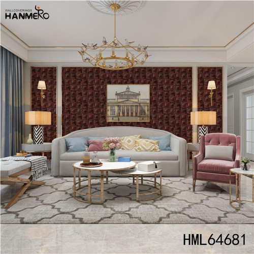 HANMERO wallpaper in room SGS.CE Certificate Geometric Technology European Photo studio 0.53M PVC