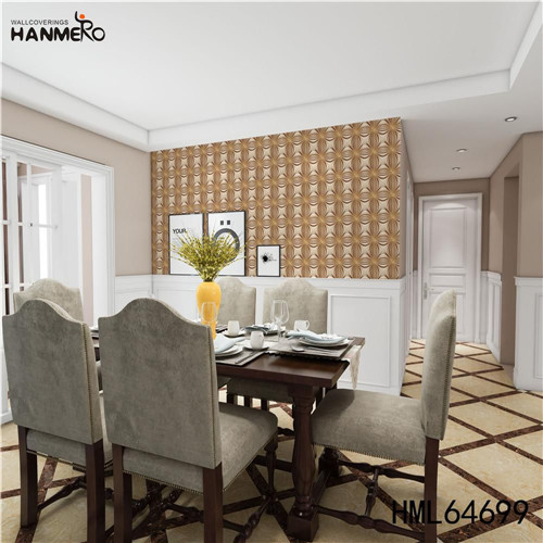 HANMERO bedroom wall wallpaper SGS.CE Certificate Geometric Technology European Photo studio 0.53M PVC