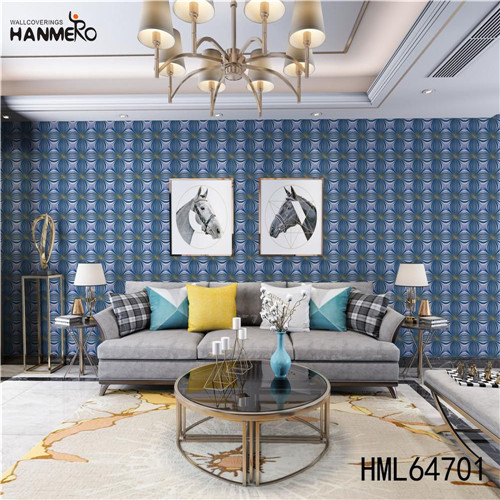 HANMERO design wall paper SGS.CE Certificate Geometric Technology European Photo studio 0.53M PVC