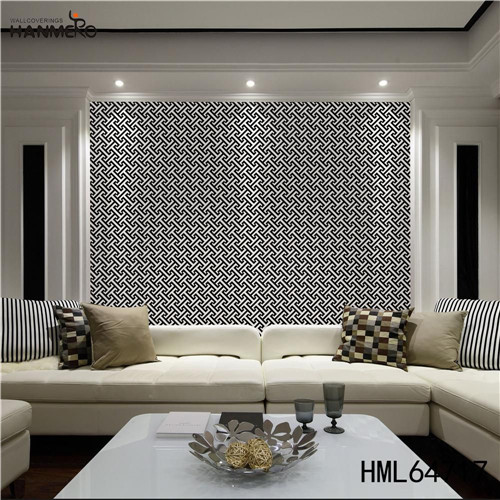 HANMERO PVC Professional Supplier Geometric Deep Embossed 0.53M Kitchen Classic wallpaper companies