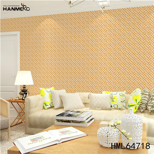 HANMERO PVC Professional Supplier Geometric Deep Embossed Classic 0.53M Kitchen wallpaper website