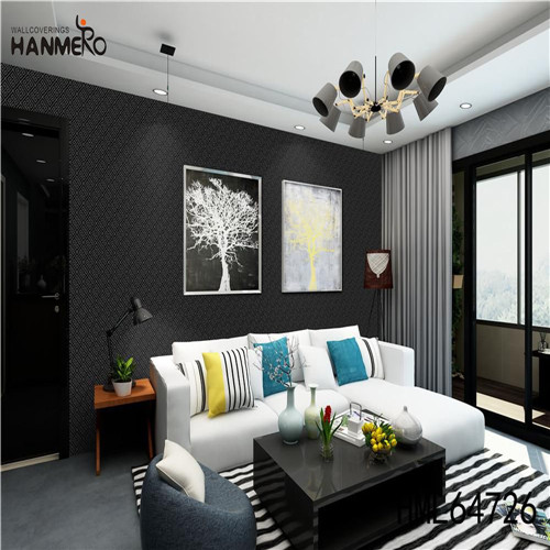 HANMERO PVC Professional Supplier Classic Deep Embossed Geometric Kitchen 0.53M wallpaper cover